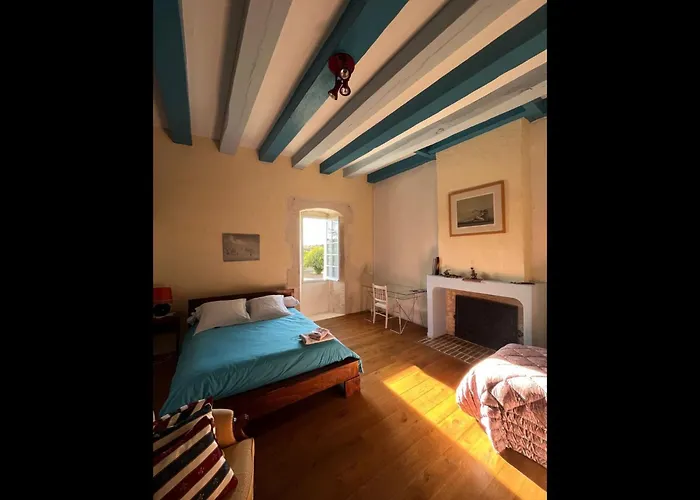 Bed & Breakfast Chateau De Lugerat - 4 - 2 Et 3 Personnes *